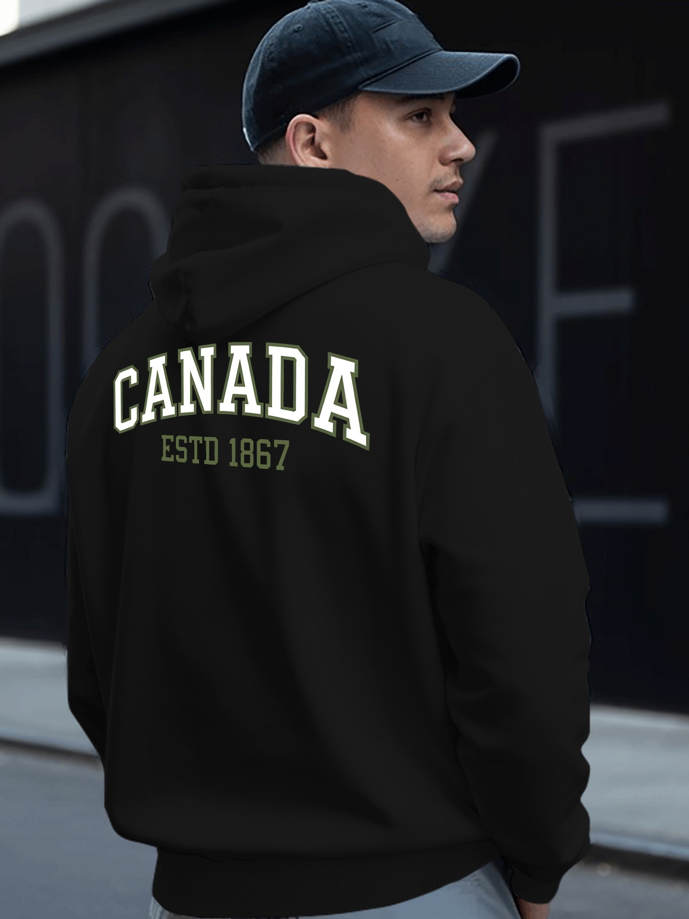 Street Fashion Canada - كندا إستد 1867 سترة رجالية بقلنسوة