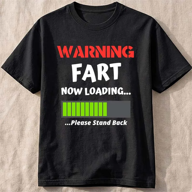 Street Fashion Now - تي شيرتات نسائية بطباعة 'Attention Fart