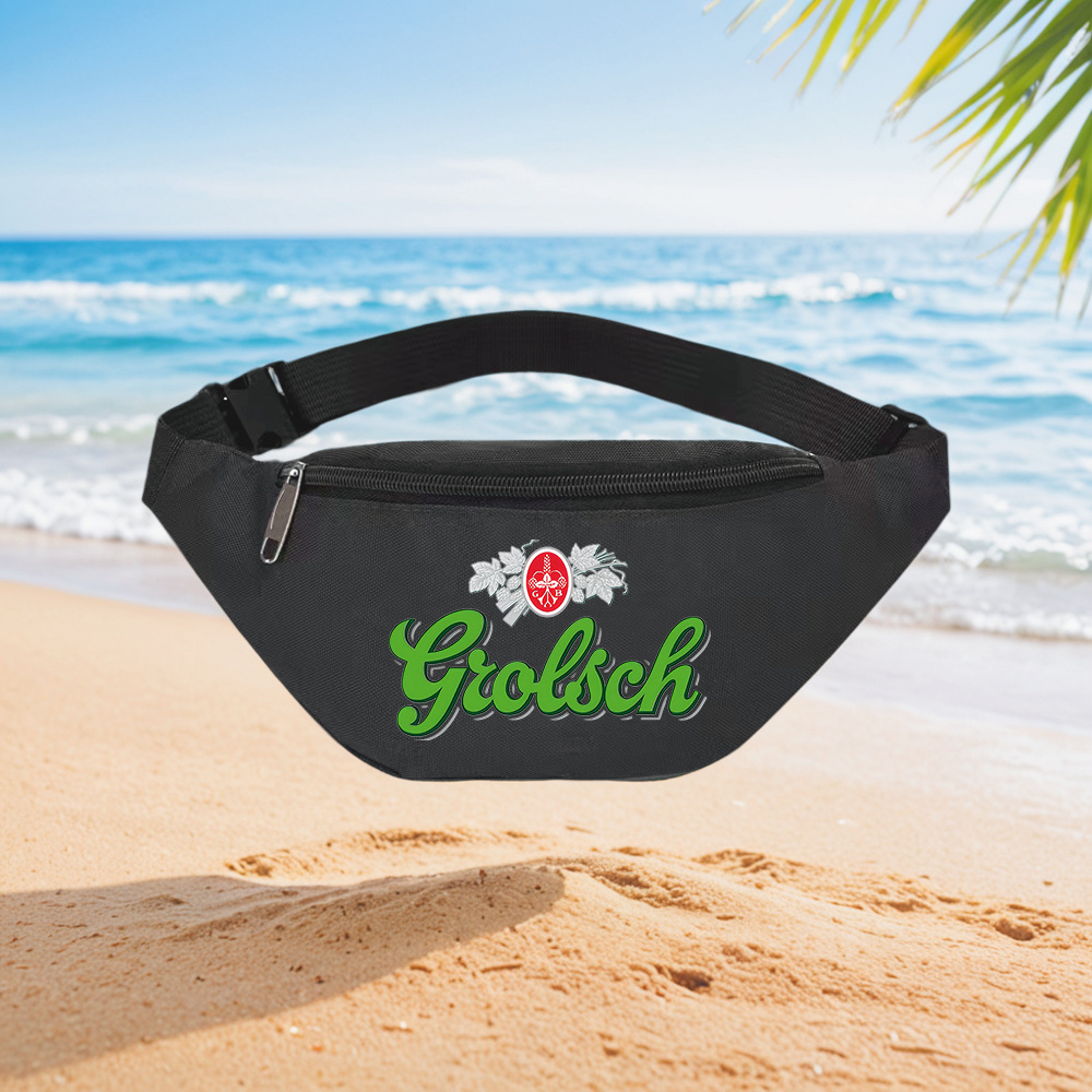 Street Fashion Logo Design - حقيبة ظهر Grolsch Beer Logo بتصميم