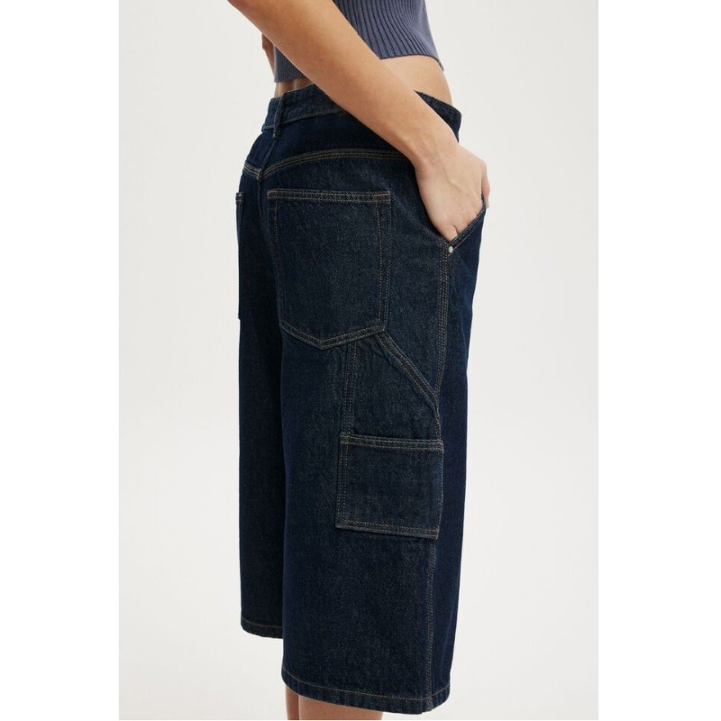 Street Fashion Jeans Women - جينز نسائي واسع الساق بمقاسات كبيرة،