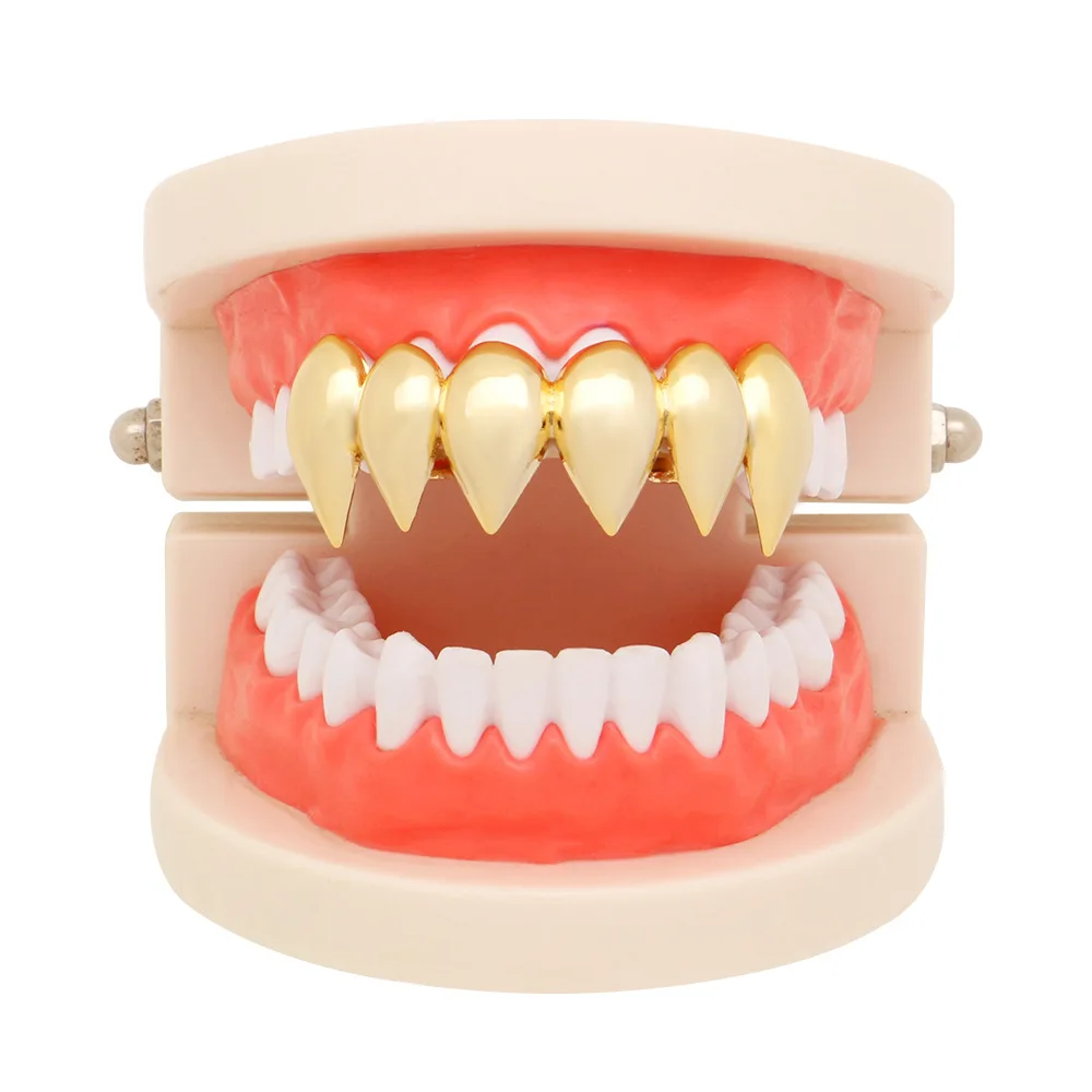 Street Fashion Loverboy Hat - الأسنان Grillz DJ روك مصاص دماء