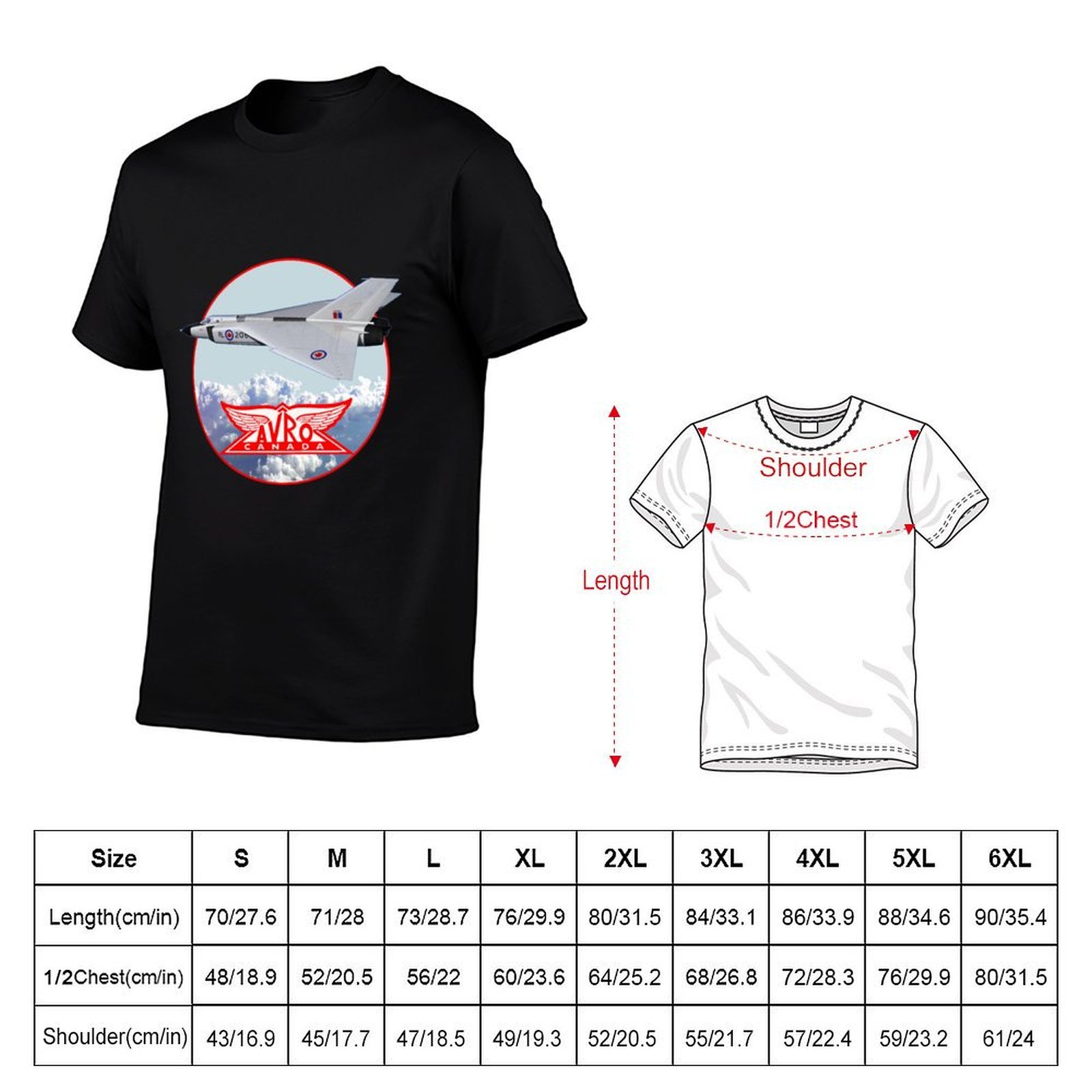 تي شيرت Avro Arrow Avro Canada - مراجعة Street Fashion Canada وسعره
