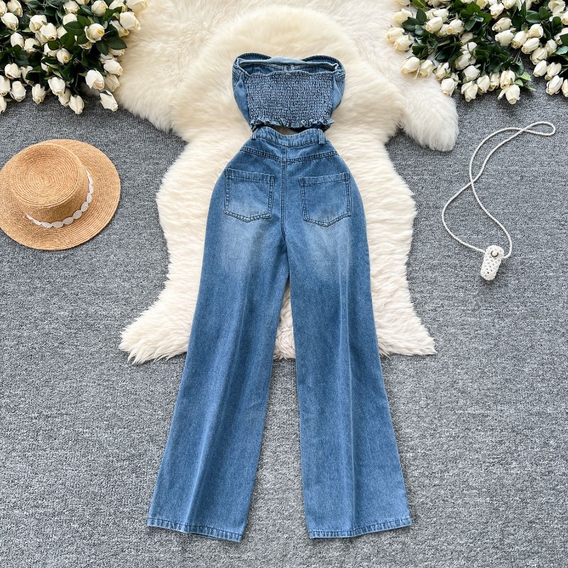 أفرولات جينز نسائية قطعة واحدة - مراجعة Street Fashion Jeans Women وسعره