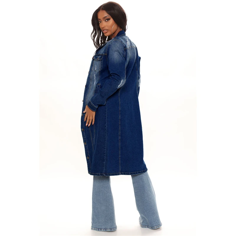 جديد وصول ثقب الموضة القطن Aut - مراجعة Street Fashion Jeans Women وسعره