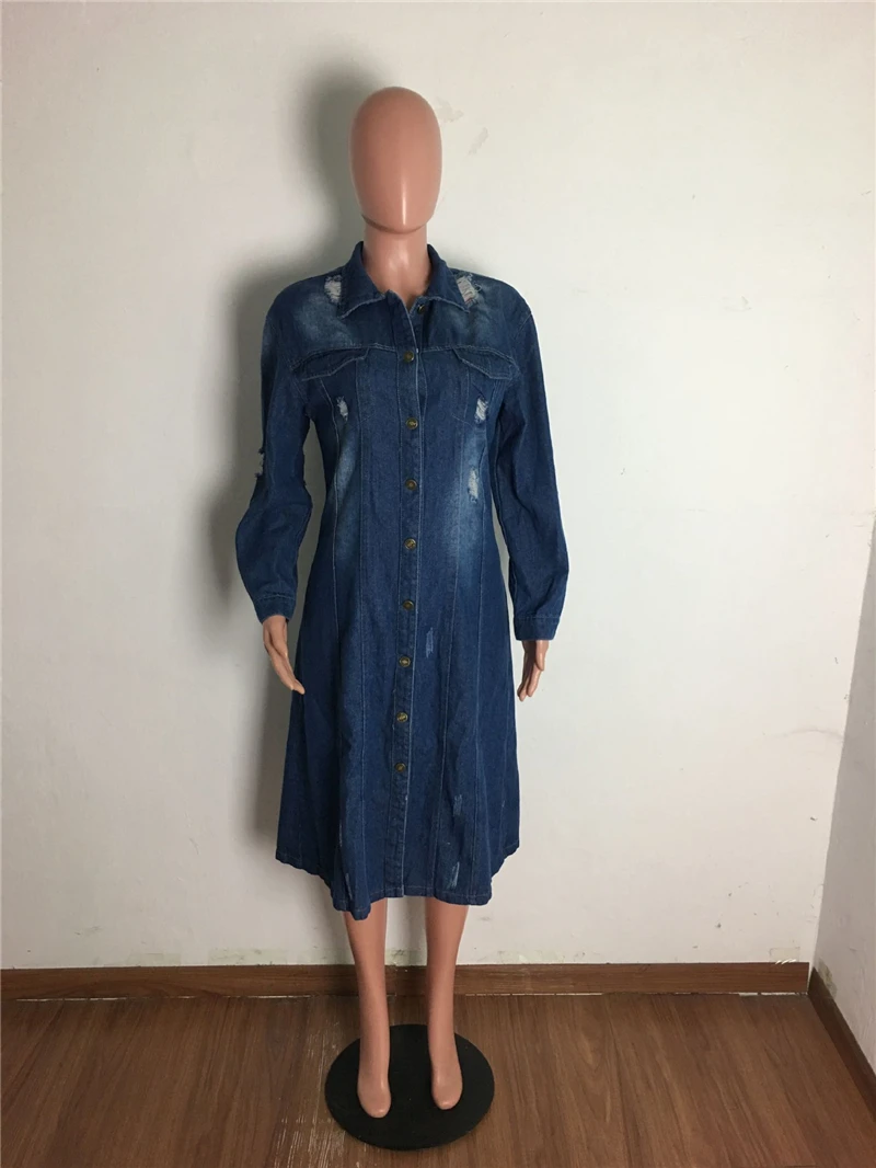 جديد وصول ثقب الموضة القطن Aut - مراجعة Street Fashion Jeans Women وسعره