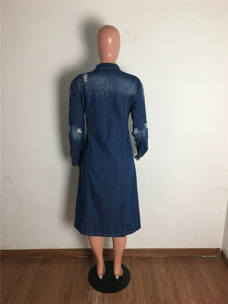 جديد وصول ثقب الموضة القطن Aut - مراجعة Street Fashion Jeans Women وسعره
