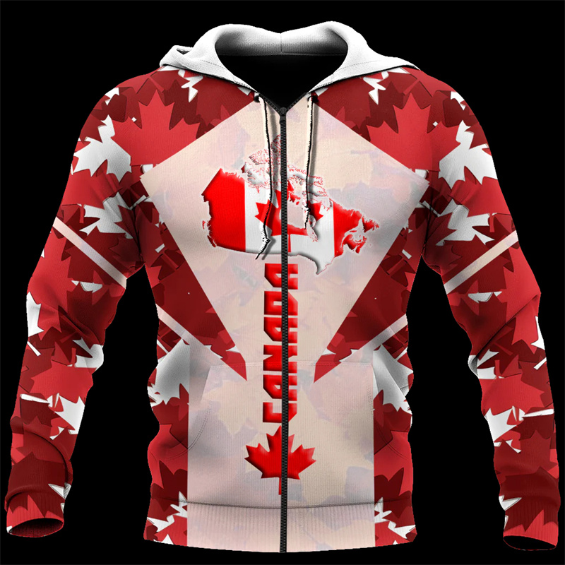 جيل ورق القيقب بغطاء رأس بسحاب - مراجعة Street Fashion Canada وسعره