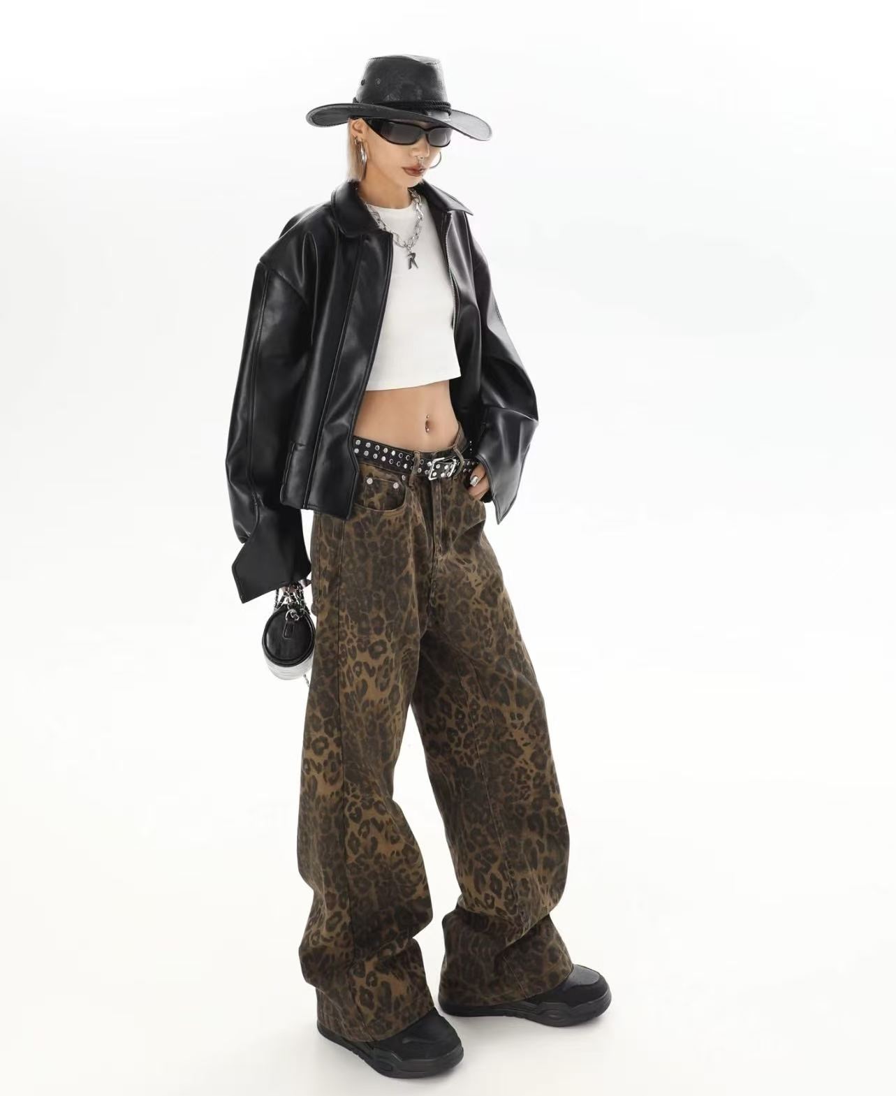 بنطلون كوري هاراجوكو ريترو QIC - مراجعة Street Fashion Jeans Women وسعره