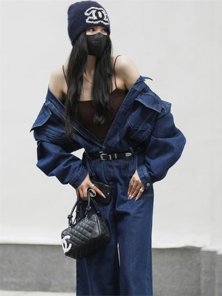 جمبسوت جينز ستريت للنساء بأكما - مراجعة Street Fashion Jeans Women وسعره